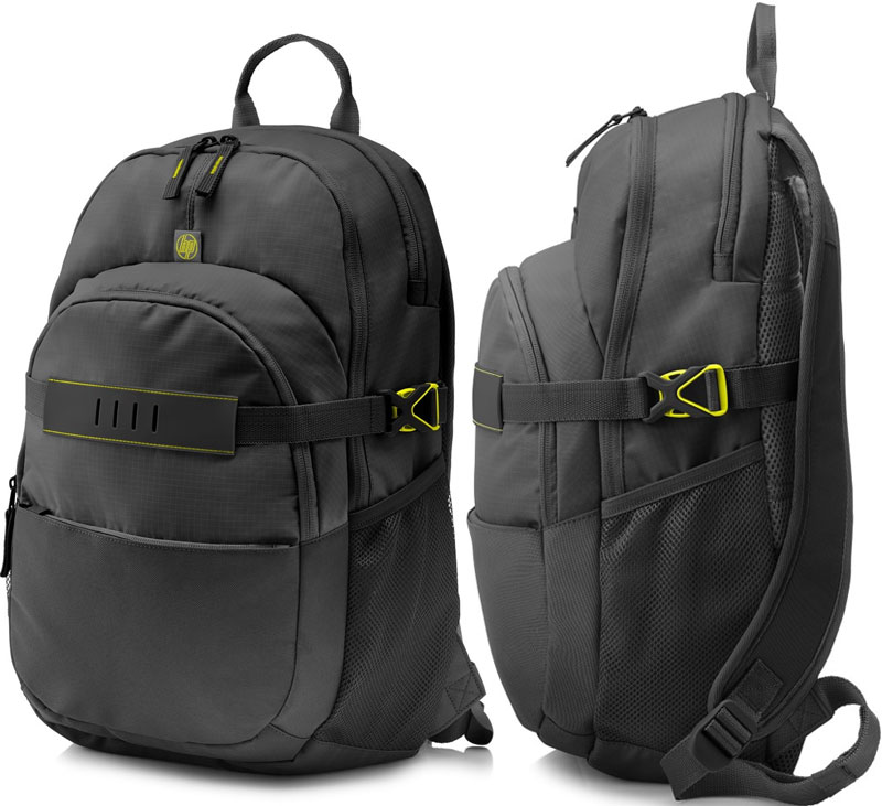 hp 15.6 explorer gray backpack