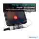 Promate 2-in-1 Audio & Charging Adaptor with Lightning Connector										
