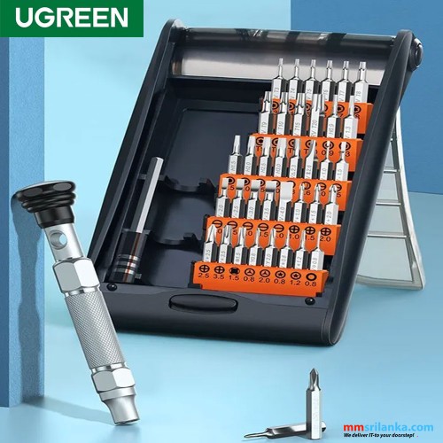 UGREEN 38-in-1 Aluminum Alloy Screwdriver Set, Tool Kit