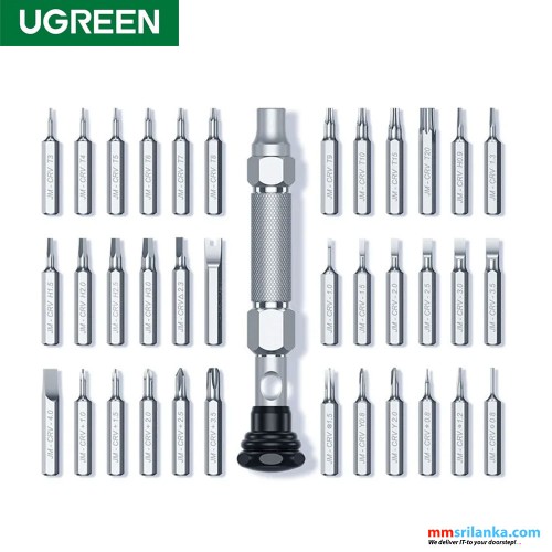 UGREEN 38-in-1 Aluminum Alloy Screwdriver Set, Tool Kit