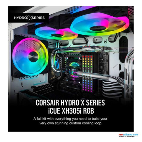 CORSAIR HYDRO X SERIES ICUE XH305I RGB CUSTOM COOLING KIT