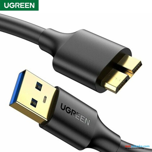 UGREEN USB 3.0 A Male To Micro USB 3.0 Male Cable 0.5m