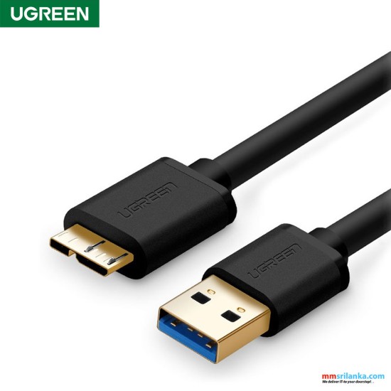 UGREEN USB 3.0 A Male To Micro USB 3.0 Male Cable 0.5m