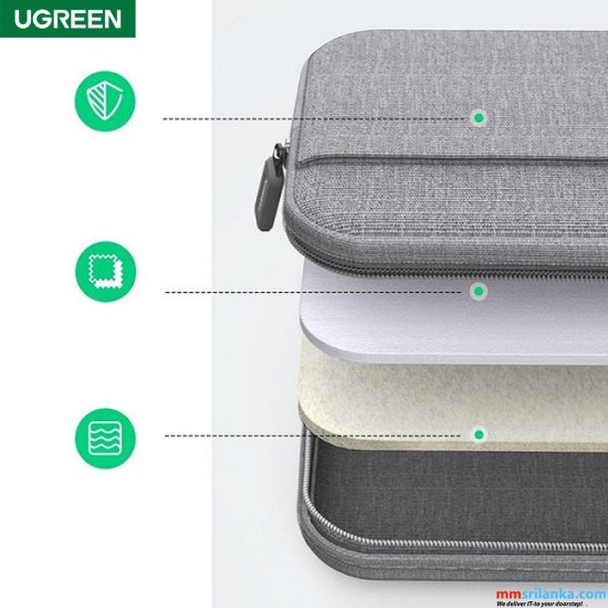 UGREEN Laptop Bag 15''-15.9''-(Gray)