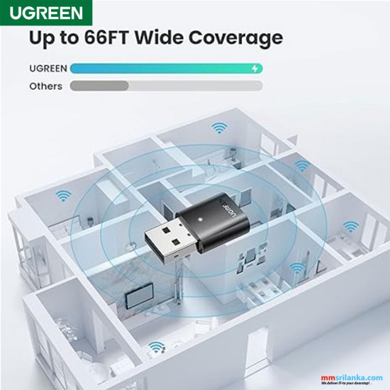 Ugreen Usb Bluetooth 5.0 Adapter (6M)