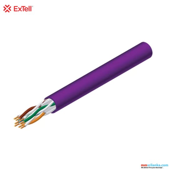 Extell CAT 6 U/UTP Network Cable, 24AWG, PVC