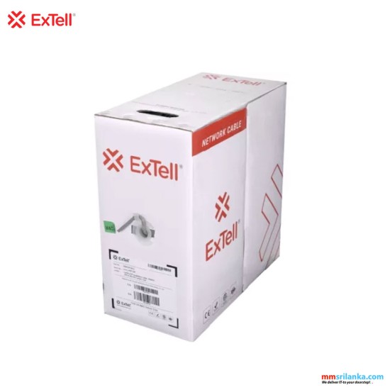 Extell CAT 6 U/UTP Network Cable, 23AWG, PVC