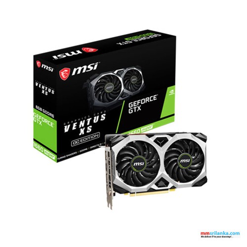 MSI GTX 1660 SUPER VENTUS XS OC GRAPHIC CARD