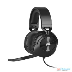 CORSAIR HS55 SURROUND WIRED GAMING HEADSET CARBON (1Y)