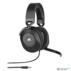 CORSAIR HS65 SURROUND WIRED GAMING HEADSET CARBON 