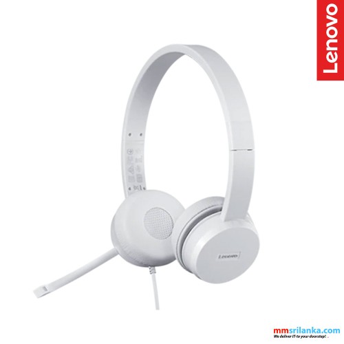 Lenovo 110 Stereo USB Headset (1Y)