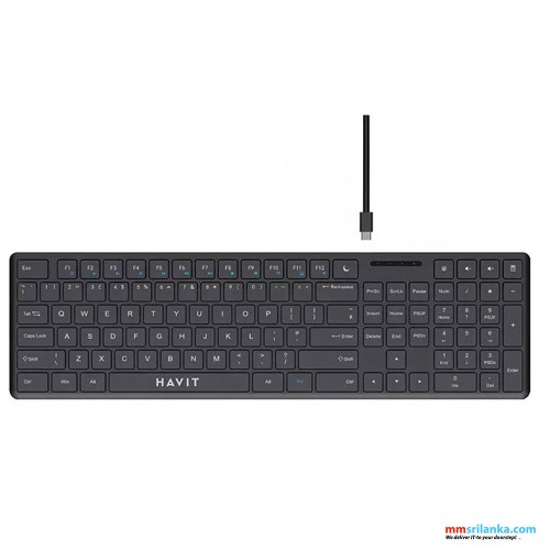 Havit PC series-USB keyboard English layout (6M)