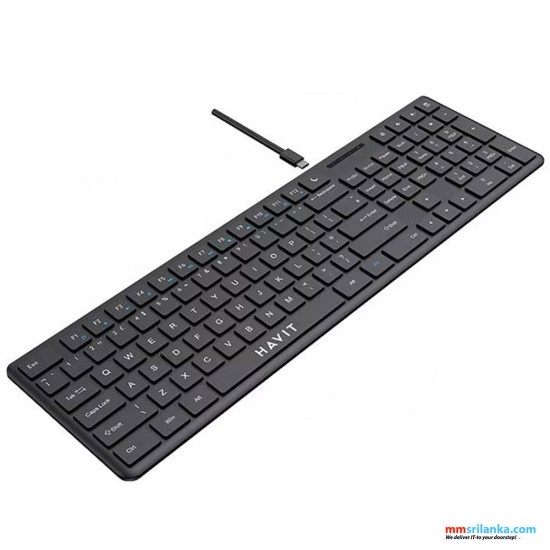 Havit PC series-USB keyboard English layout (6M)