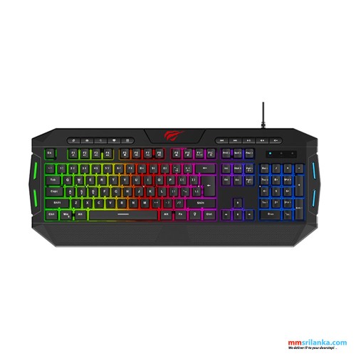 Havit KB501CM Gaming combo 4in1,English layout - Black (6M)