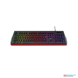 Havit KB866L Gaming keyboard English layout -Black & Red (6M)