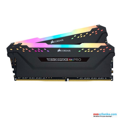 CORSAIR VENGEANCE RGB PRO 16GB(8X2) DDR4 3600MHZ MEMORY 