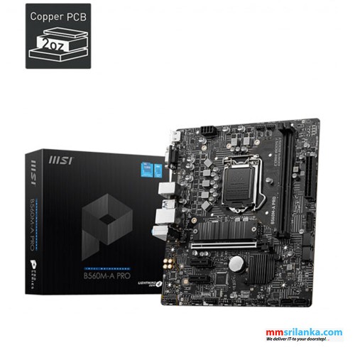 MSI B560M A PRO MOTHERBOARD (3Y)