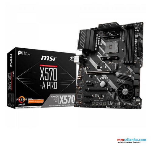 MSI X570 A PRO MOTHERBOARD (3Y)