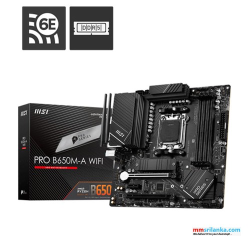 MSI PRO B650M A WIFI MOTHER BOARD (3Y)