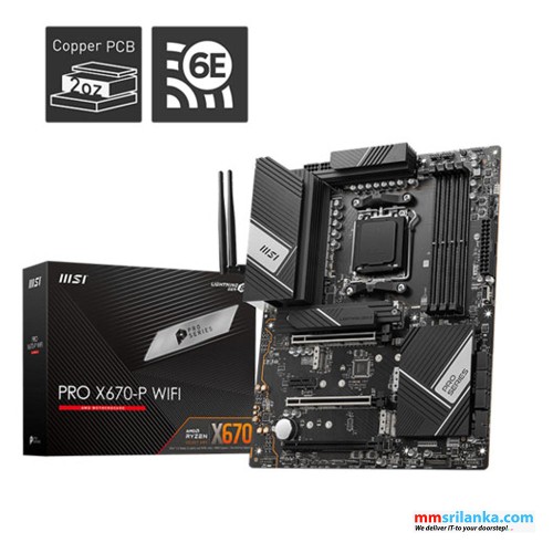 MSI PRO X670 P WIFI MOTHERBOARD (3Y)