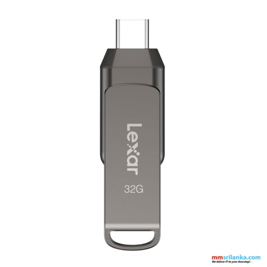 LEXAR 32GB JUMPDRIVE DUAL DRIVE D400 USB3.1 TYPE C (5Y)