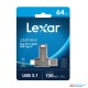 LEXAR 64GB JUMPDRIVE DUAL DRIVE D400 USB3.1 TYPE C (5Y)