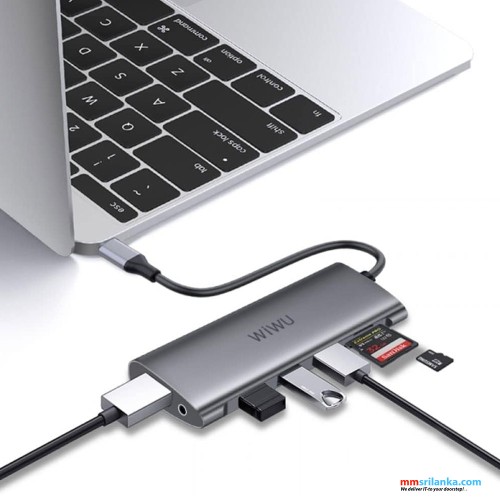 WIWU A11 ALPHA 11 IN 1 USB-C HUB (6M)