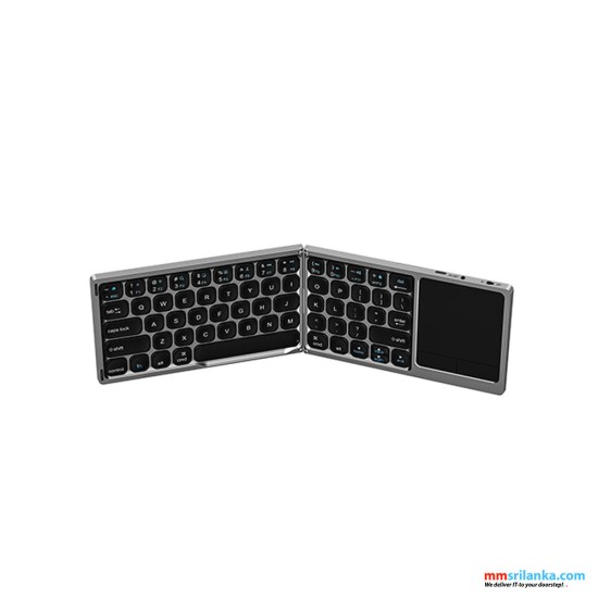 WIWU FMK-04 FOLDABLE KEYBOARD STEEL GRAY (6M)