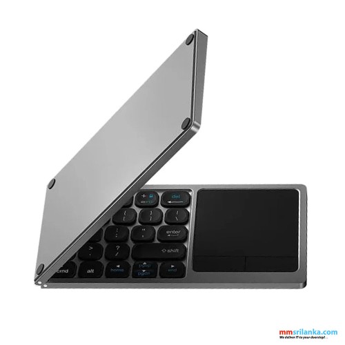 WIWU FMK-04 FOLDABLE KEYBOARD STEEL GRAY (6M)