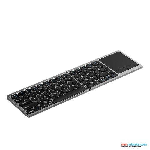 WIWU FMK-04 FOLDABLE KEYBOARD STEEL GRAY (6M)