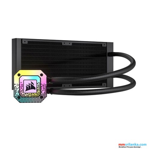 CORSAIR iCUE H100I ELITE CAPELLIX XT LIQUID CPU COOLER