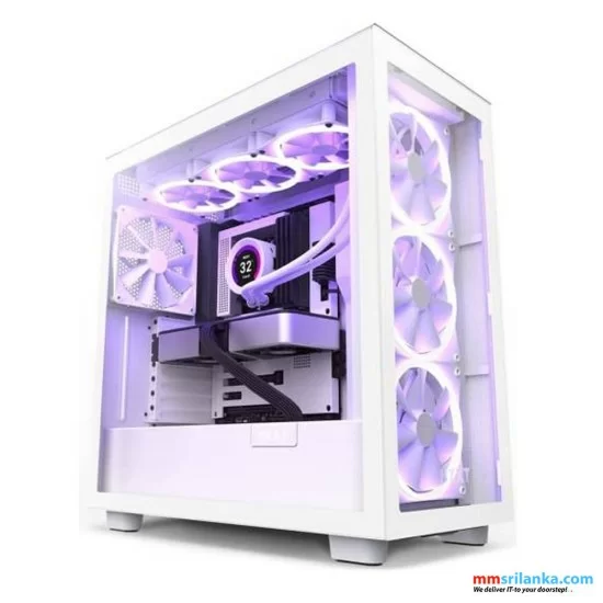 NZXT H7 ELITE WHITE ATX MID TOWER CASE