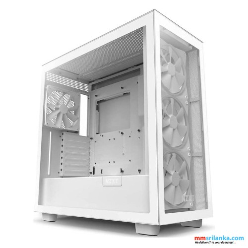 NZXT H7 ELITE WHITE ATX MID TOWER CASE 