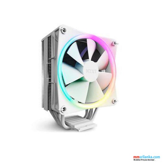 NZXT T120 RGB WHITE CPU AIR COOLER 