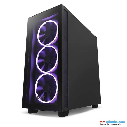 NZXT H7 ELITE BLACK ATX MID TOWER CASE 