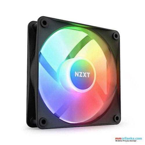 NZXT F120 RGB CORE BLACK SINGLE FAN 