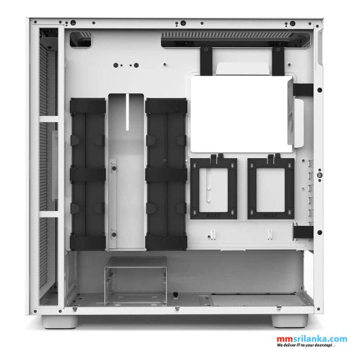 NZXT H7 FLOW RGB WHITE ATX MID TOWER CASE 