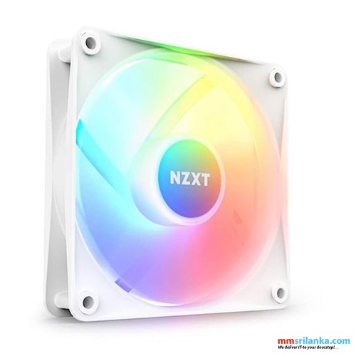 NZXT F120 RGB CORE WHITE SINGLE FAN 