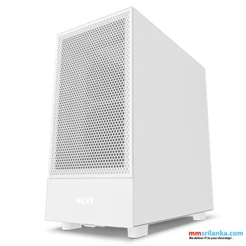 NZXT H5 FLOW RGB WHITE ATX MID TOWER CASE