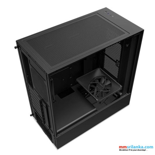 NZXT H5 FLOW RGB BLACK ATX MID TOWER CASE 