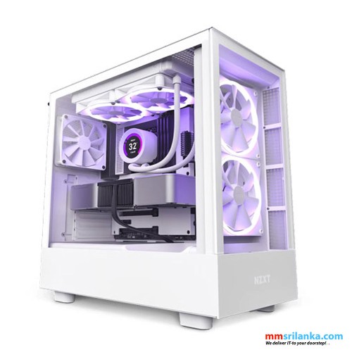 NZXT H5 ELITE WHITE ATX MID TOWER CASE