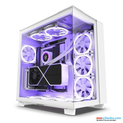 NZXT H9 ELITE WHITE ATX MID TOWER CASE