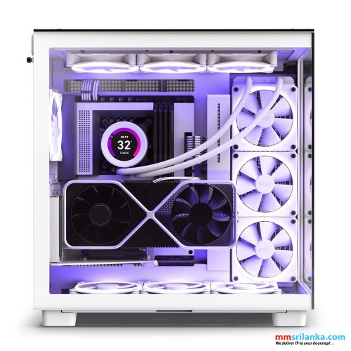 NZXT H9 ELITE WHITE ATX MID TOWER CASE