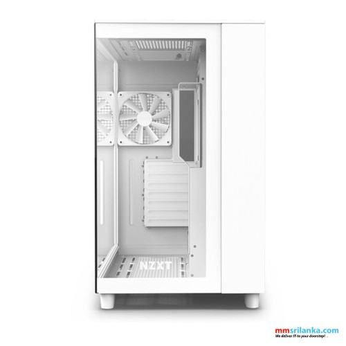 NZXT H9 FLOW WHITE ATX MID TOWER CASE