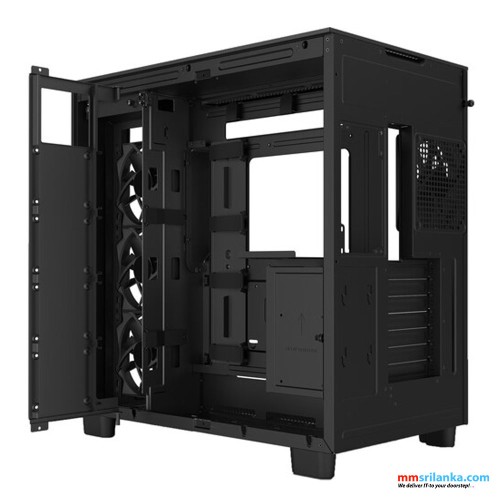 NZXT H9 FLOW BLACK ATX MID TOWER CASE 