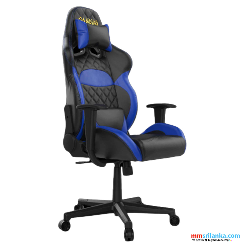 GAMDIAS ZELUS E1 L BLACK/BLUE GAMING CHAIR ZELUS E1 L B/B