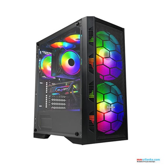 RAIDMAX X616 RGB GAMING CASE 