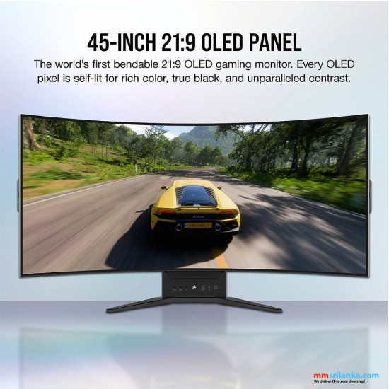 Corsair XENEON FLEX 45-Inch OLED 3440 x 1440 240Hz Bendable Gaming Monitor