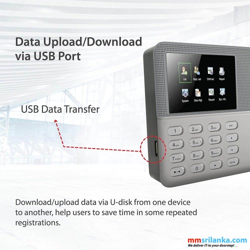 ZKTECO lx50 Fingerprint Time Attendance Device (1Y)