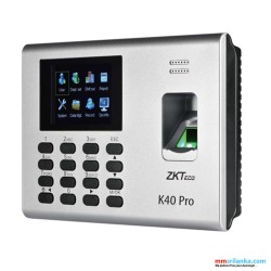 ZKTeco k40 PRO SSR Finger Print Time Attendance Terminal